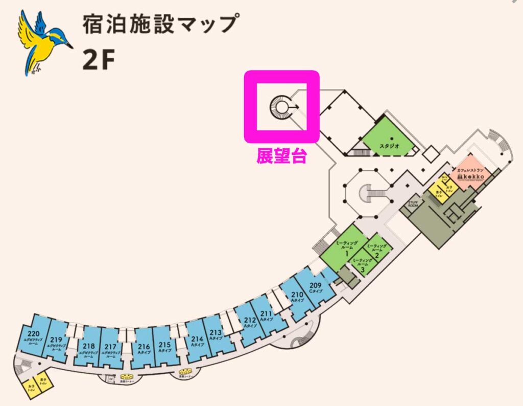 上郷・森の家　展望台　マップ