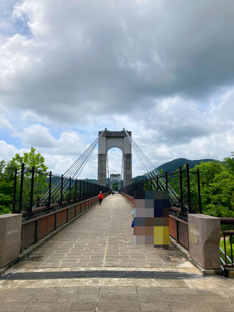 秦野戸川公園　風の吊り橋